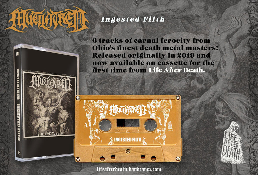 Mutilatred - "Ingested Filth" repressed!