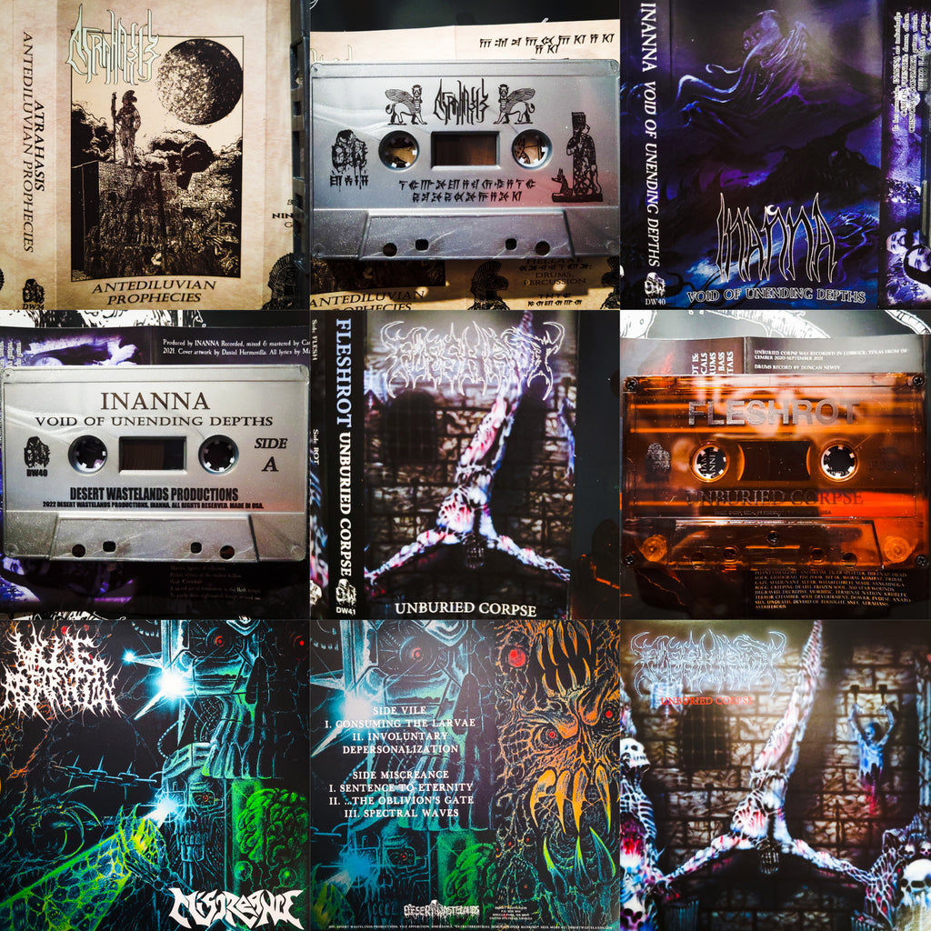 Tapes and Vinyl from Desert Wastelands!