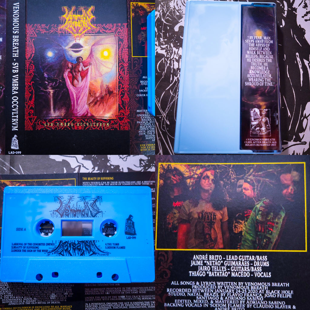 Venomous Breath - "Svb Vmbra Occvltorvm" Cassette out now!