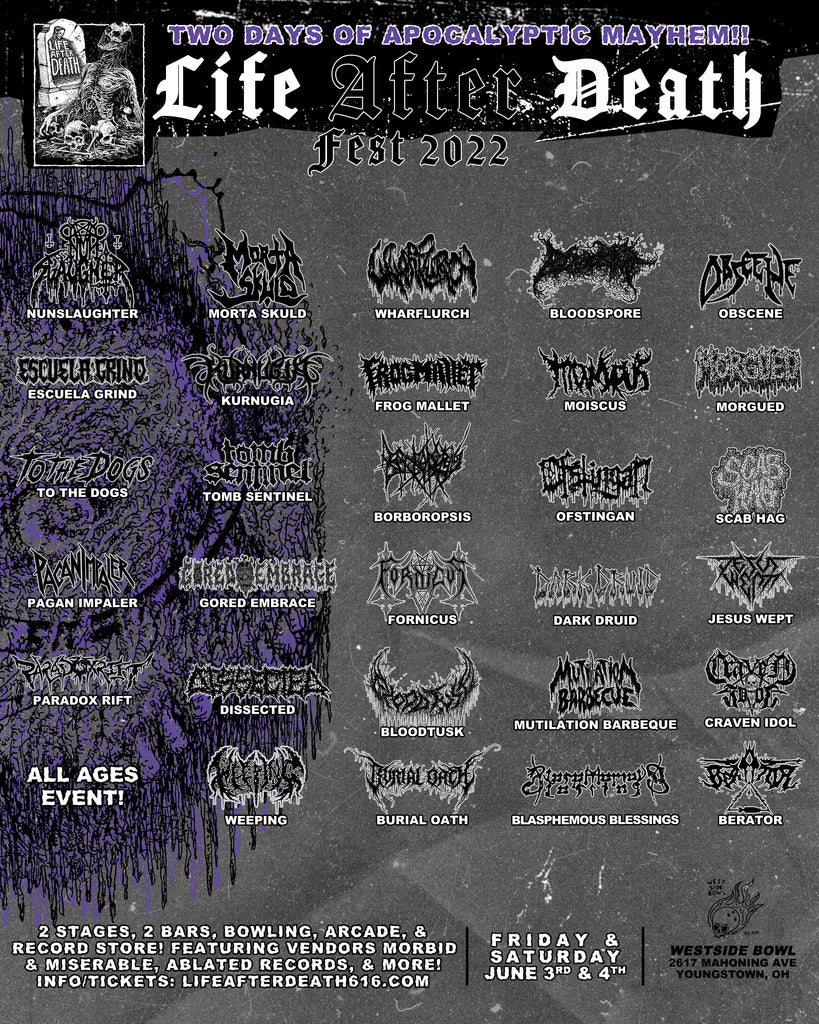 Life After Death Fest is tomorrow!