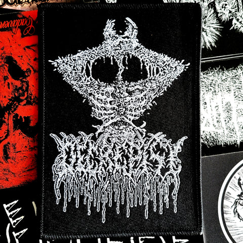 Decrepisy - "Severed Cranium" Woven Patch