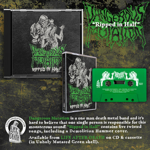 Dangerous Mutation - Ripped in Half CD